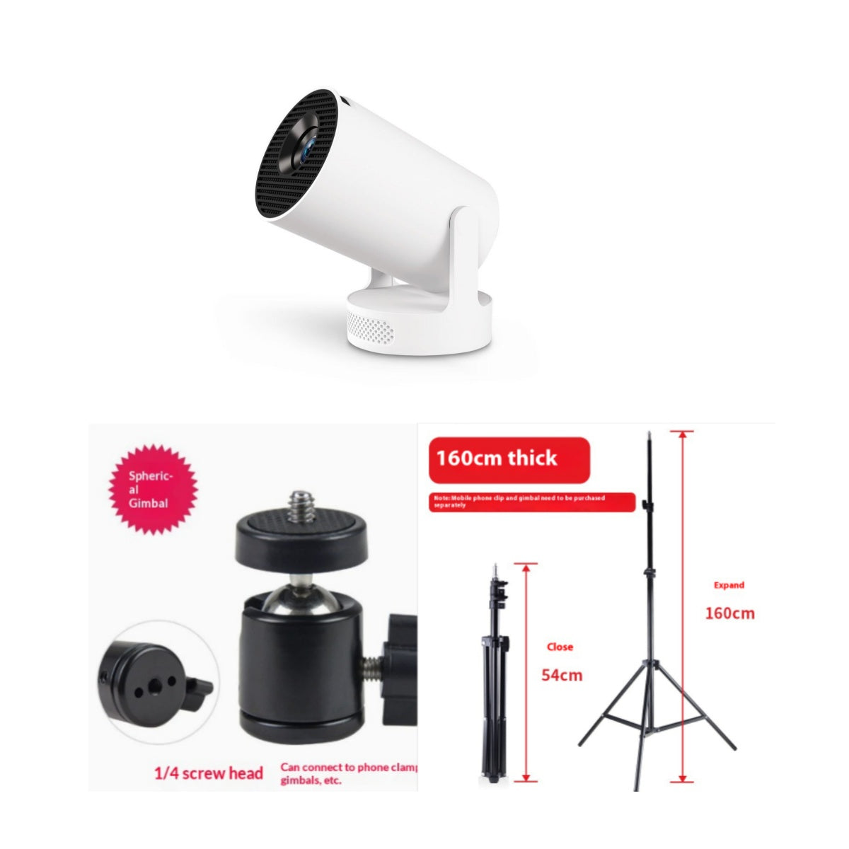 Ultra Short Focus Hy300Ultra HD 4K Projector Home Mini