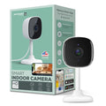 Indoor Camera 1080P - Wi-Fi Security Cam with Night Vision, White (1-Pack)