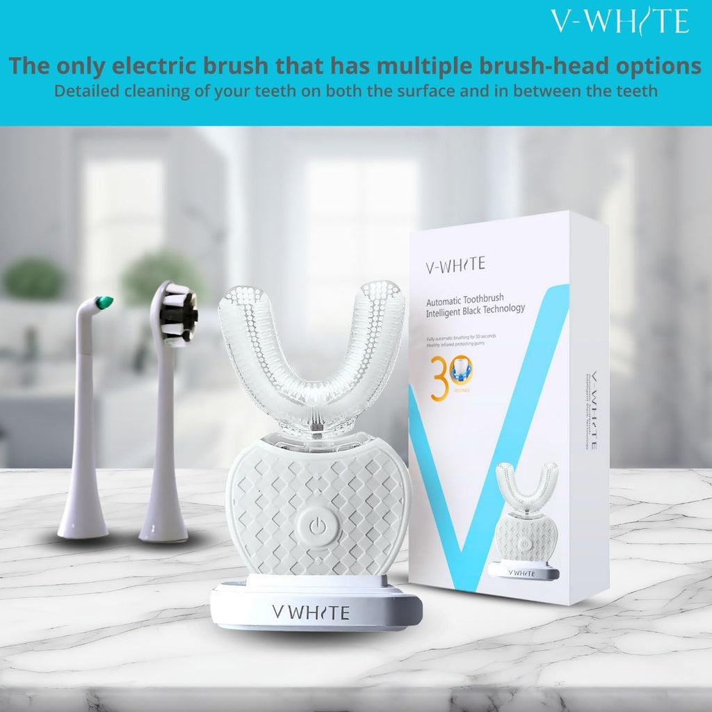 Ultrasonic U Shaped Auto Brush for Adults - Automatic Toothbrush