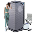 Weight Loss Sauna Tent Portable Full Body Steam Sauna Box Sauna Tent with Folding Chair Walking Sauna